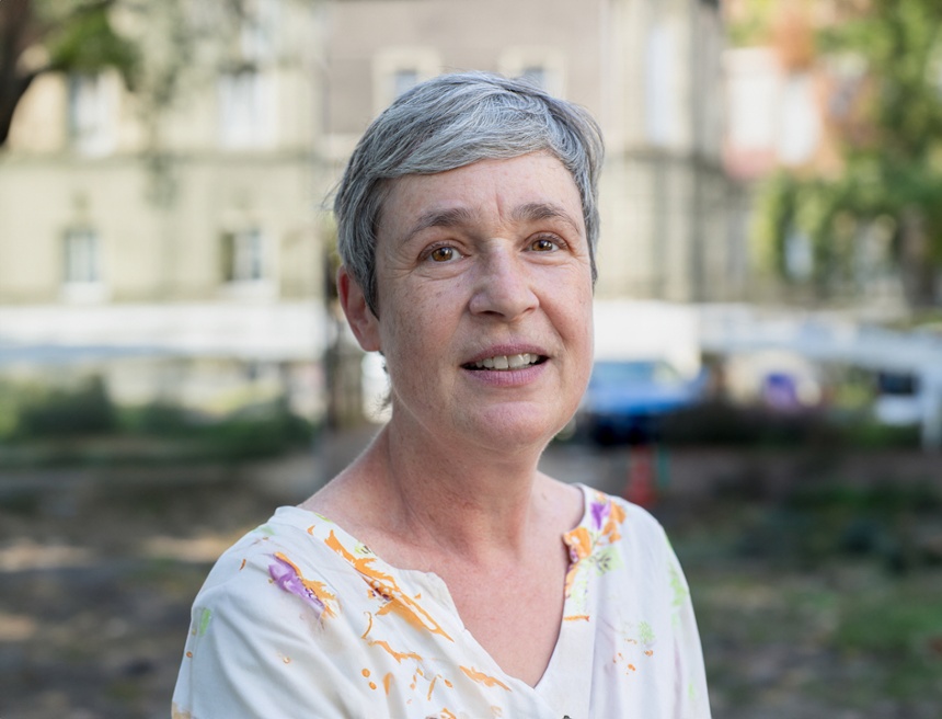 Christine Rudin, Sozialarbeiterin im Zentrum für Soziale Psychiatrie der Erwachsenenpsychiatrie und Psychotherapie