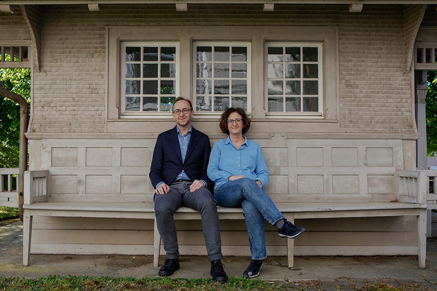Lukasz Smigielski und Elvira Tini